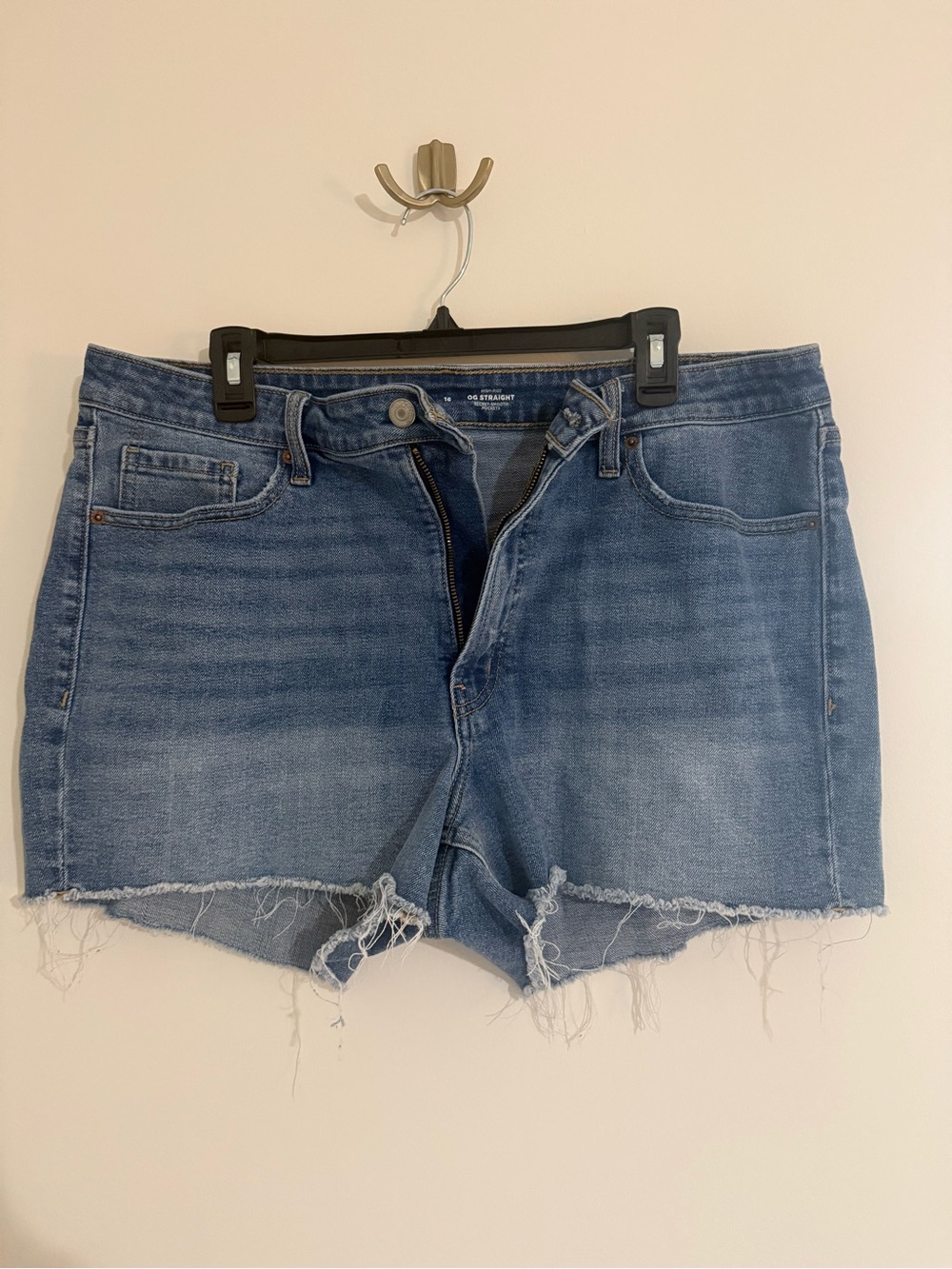 OldNavy Denim Frayed Hem Women’s Shorts